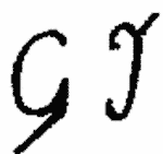 Indiscernible: monogram (Read as: GJ)