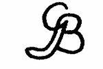 Indiscernible: monogram (Read as: GB, B, CJB, GB, )