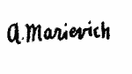 Indiscernible: illegible (Read as: A. MARIEVICH)