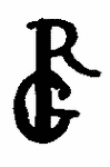 Indiscernible: monogram (Read as: RG, GR)