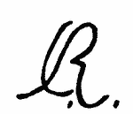 Indiscernible: monogram (Read as: CR, R, LR)