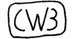 Indiscernible: monogram (Read as: CWB, CWE)