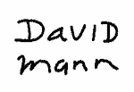 Normal: common name (Read as: DAVID MANN)
