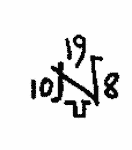 Indiscernible: monogram (Read as: N)