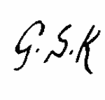 Indiscernible: monogram (Read as: GSK)
