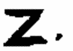Indiscernible: monogram (Read as: Z)
