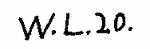Indiscernible: monogram (Read as: WL)