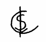 Indiscernible: monogram, symbol or oriental (Read as: CSL, LSC, SLC)