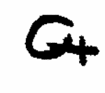 Indiscernible: monogram (Read as: CH, GH, H)