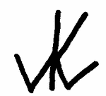 Indiscernible: monogram, symbol or oriental (Read as: JK, WK, KW)