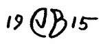 Indiscernible: monogram (Read as: EB, CB, CJB)