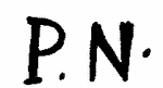 Indiscernible: monogram, old master (Read as: PN)