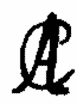 Indiscernible: monogram (Read as: AC, CA)