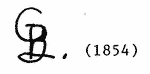 Indiscernible: monogram (Read as: GB, CB)