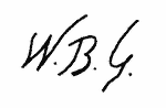 Indiscernible: monogram (Read as: WBG)