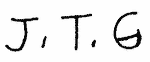 Indiscernible: monogram (Read as: JTG)