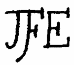 Indiscernible: monogram (Read as: JFE)