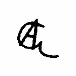 Indiscernible: monogram (Read as: AG, GA, CA, AC)