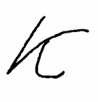 Indiscernible: monogram (Read as: KC, K, V, VH, VC)