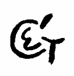 Indiscernible: monogram (Read as: CET, GE, EG, EC)