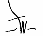 Indiscernible: monogram (Read as: W, TW, FW)