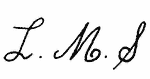 Indiscernible: monogram (Read as: LMS)