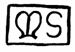 Indiscernible: monogram, symbol or oriental (Read as: MS)
