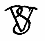 Indiscernible: monogram, symbol or oriental (Read as: PVS, PSV, SPV, S)