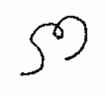 Indiscernible: monogram, symbol or oriental (Read as: M, SD)
