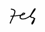 Indiscernible: monogram (Read as: FCG, FES, FEG, T)