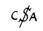Indiscernible: monogram (Read as: CSA)