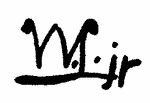 Indiscernible: monogram (Read as: W, WL)