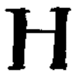 Indiscernible: monogram (Read as: H)