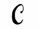 Indiscernible: monogram (Read as: C)