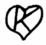 Indiscernible: monogram (Read as: K, RK, RLK)