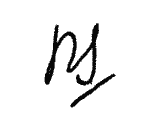 Indiscernible: monogram (Read as: NS)