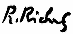 Indiscernible: illegible (Read as: R.RICHARD)