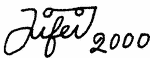 Indiscernible: illegible, alternative name or excluded surname (Read as: DIFER; AIFER, XI)