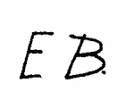 Indiscernible: monogram (Read as: EB)