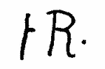 Indiscernible: monogram (Read as: FR, ER)