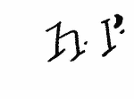 Indiscernible: monogram (Read as: HR, HP, HI)