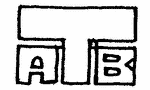 Indiscernible: monogram (Read as: ATB, ABT, TAB)