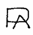 Indiscernible: monogram (Read as: PA, AP, AR, RA)