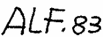 Indiscernible: monogram (Read as: ALF)
