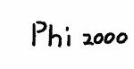 Indiscernible: monogram (Read as: PHI)
