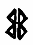 Indiscernible: monogram, symbol or oriental (Read as: BB)