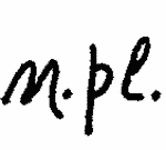 Indiscernible: monogram (Read as: NPL)