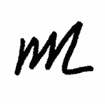 Indiscernible: monogram (Read as: ML, M, MVL)