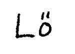 Indiscernible: monogram (Read as: BLO, LO)