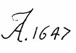 Indiscernible: monogram, old master (Read as: AJ, AF, FA)